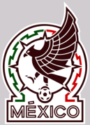 Escudo de la Selección Mexicana de Futbol de Visitante con Fondo
