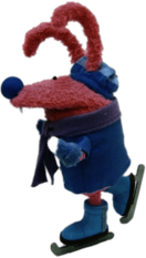 Bunnytown Bunny on Skates