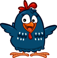 Lottie Dottie Chicken Happy