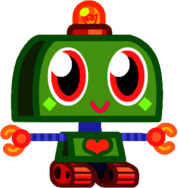 Nipper the Titchy Trundlebot Arms Wide