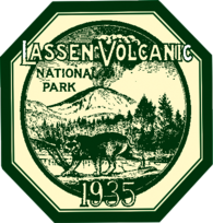 Lassen Volcanic National Park Vintage
