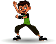 Ben 10 Fighting Pose