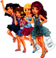 Lego Friends Partying