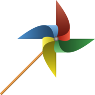 Colourful Pinwheel