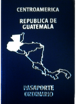 Passport of the Republic of Guatemala