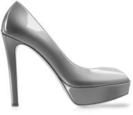 White Heel Women Shoe