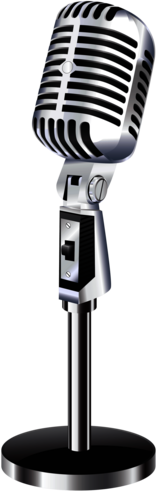 Vintage Table Microphone