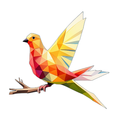 Vibrant Portrayal Of A Peace Dove, Olive Branch In Tow., In The Style Of A Cartoon Animation Character - Full Body, Single View, No Shadow