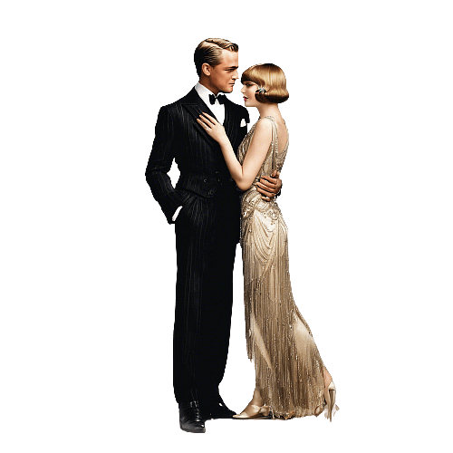 Leonardo DiCaprio and Carey Mulligan in The Great Gatsby