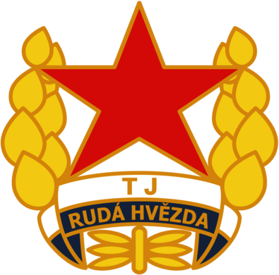 TJ Ruda Hvezda Brno (logo of 50's - 60's)