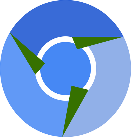 Chromium Material Icon