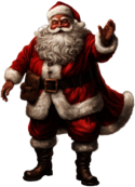 Santa Claus Waving