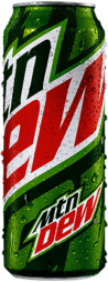Mountain Dew Large Can