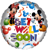 Get Well Soon Disney Balloon