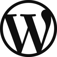 WordPress Grey W 