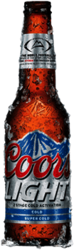 Coors Light Bottle