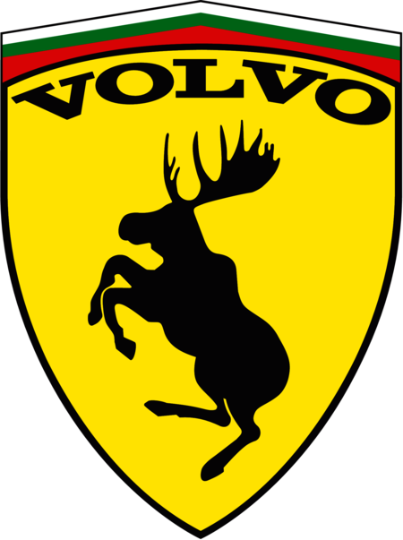 Volvo Prancing Moose - BG