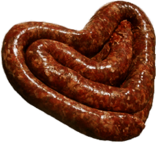 Heart Shaped Sausage