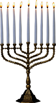 Menora Candle