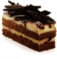 Chocolate Cake Slice
