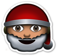 Christmas Santa Emoji