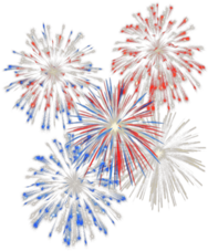 Fireworks Multiple Explosions