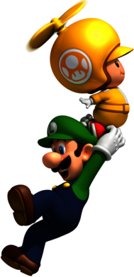 Propeller Toad Luigi