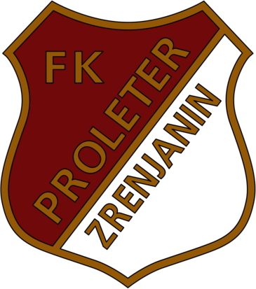 FK Proleter Zrenjanin (old logo of 70's - 80's)