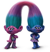 Troll Satin and Chenille