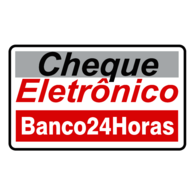 cheque eletronico Banco 24 horas