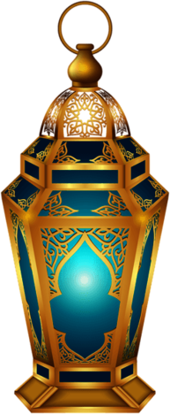 Blue Lantern Diwali