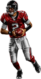 Atlanta Falcons Player Running
