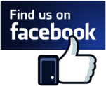 Find Us on Facebook With Thumb Up