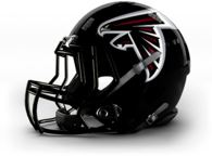 Atlanta Falcons Helmet Side View