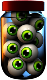 Jar Of Eyeballs Halloween