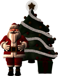Santa Claus Christmas Tree