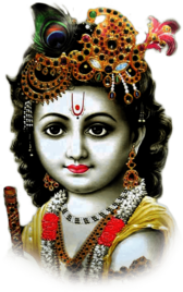 Lord Krishna Face