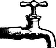 Sink Tap Clipart