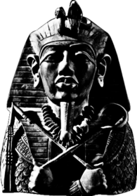 Black and White Pharaoh