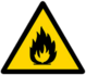Flammable Material Safety Sign
