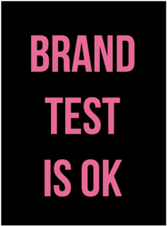 Brand Test is Ok