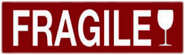 Fragile Glass Sign