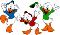 DuckTales Huey, Dewey and Louie Happy