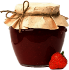 Strawberry Jam Jar