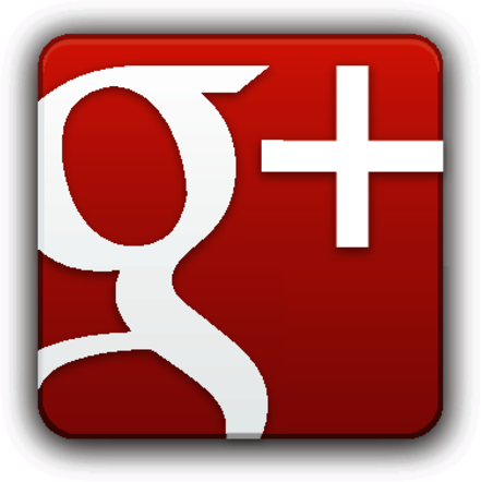 Google+ with gradients