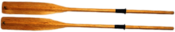 Pair Of Wooden Oars