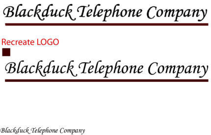 Blackduck telephone