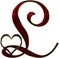 Valentine Capital Letter L