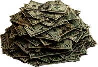 Pile Of Cash Money