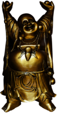 Buddha Arms Up